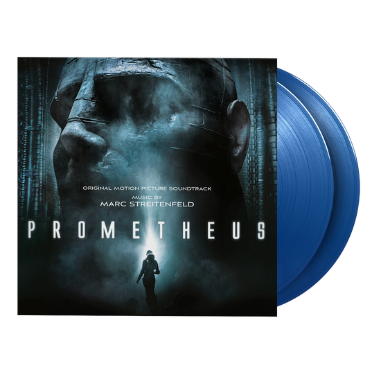 Cover for Marc Streitenfeld · Prometheus (Original Soundtrack) (LP) [Blue Vinyl edition] (2025)