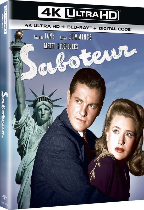 Cover for Saboteur (Blu-ray) (2022)