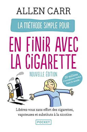 Cover for Allen Carr · La Méthode simple pour en finir avec la cigarette (Taschenbuch) (2022)