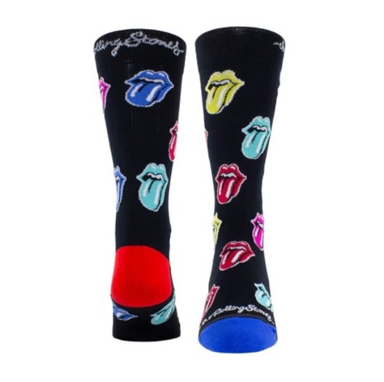 Cover for The Rolling Stones · Rolling Stones Multicolour Tongues Crew Socks (One Size) (Bekleidung) (2024)