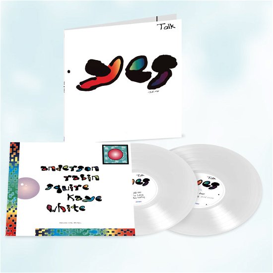 Cover for Yes · Talk (LP) [White Vinyl Reissue edition] (2024)