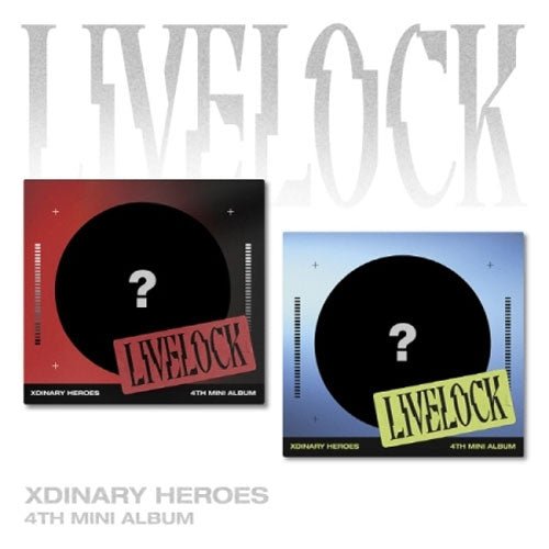 Cover for Xdinary Heroes · Livelock - 4th Mini Album (CD) [Random Digipack edition] (2023)