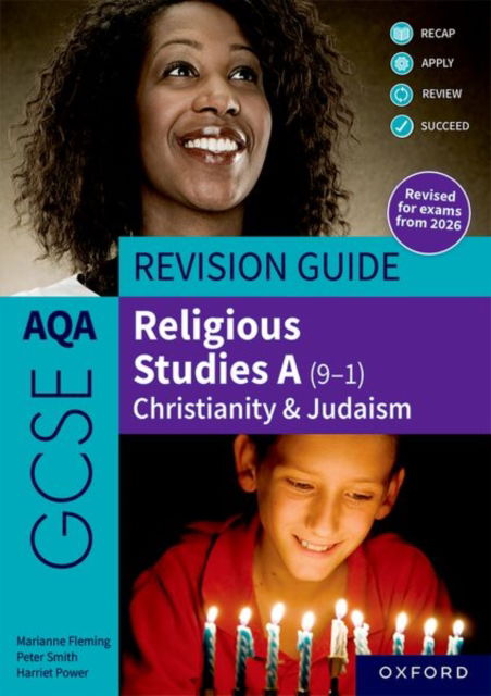 Cover for Peter Smith · AQA GCSE Religious Studies A (9-1): Christianity &amp; Judaism Revision Guide: Revised Edition (Paperback Bog) [2 Revised edition] (2025)