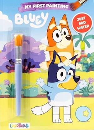 Bluey Colortivity: My First Painting (Color & Activity With Paint) - Editors Of Studio Fun International - Bücher - - 9780794452711 - 17. Juni 2025
