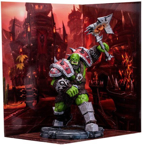 Cover for World of Warcraft 6in Wv1 - Orc: Shaman / Warrior · McFarlane - World of Warcraft - 1:12 Posed Figure - Orc: Shaman / Warrior (Common) (MERCH) (2024)