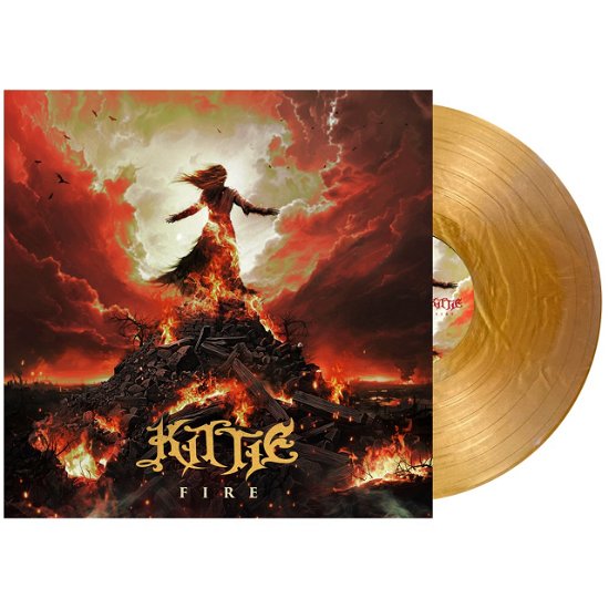 Cover for Kittie · Fire (LP) [Gold Nugget Vinyl edition] (2024)