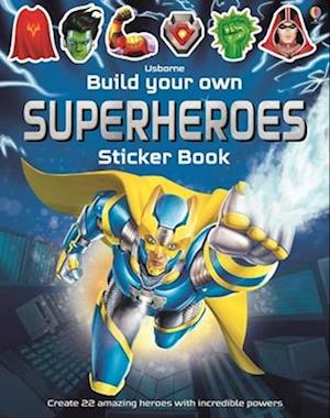 Cover for Simon Tudhope · Build Your Own Superheroes Sticker Book (Book) (2025)