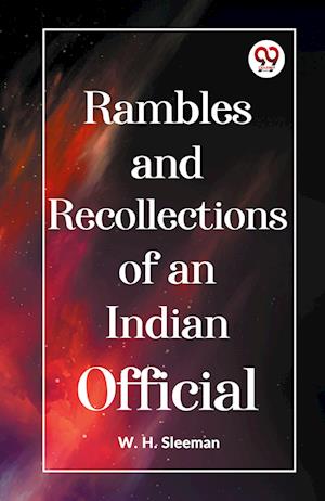 Cover for W. H. Sleeman · Rambles and Recollections of an Indian Official (Paperback Book) (2023)