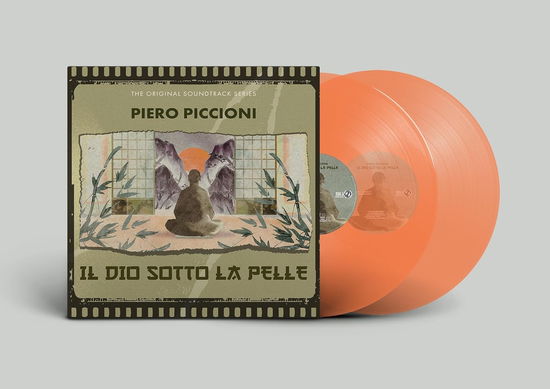 Cover for O.S.T. - Piccioni Piero · Il Dio Sotto La Pelle - 2lp 180 Gr. Transparent Orange + Cd - 500 Numbered Copies Ltd. Ed. (LP) (2025)