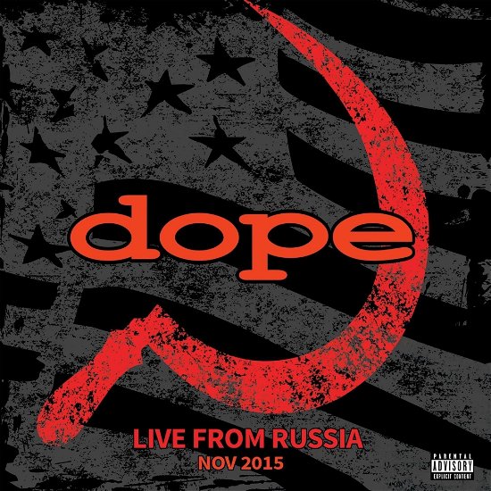 Cover for Dope · Live from Russia - Red Marble (LP) (2024)