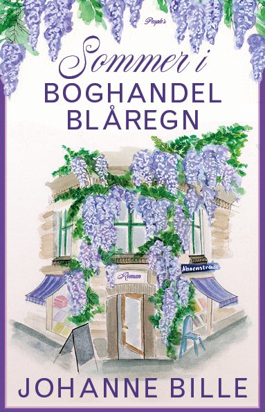 Cover for Johanne Bille · Sommer i Boghandel Blåregn (Sewn Spine Book) [1. Painos] (2024)