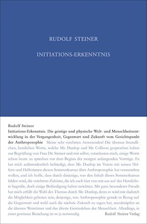 Cover for Rudolf Steiner · Initiations-Erkenntnis (Book) (2023)