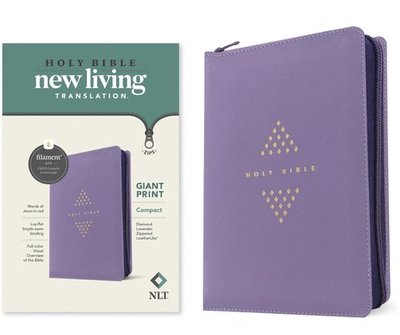 Cover for Tyndale · Nlt Compact Giant Print Zipper Bible (Buch) (2025)