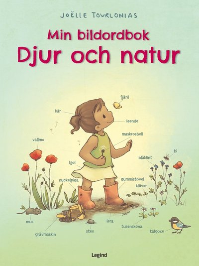 Cover for Joëlle Tourlonias · Min bildordbok : djur och natur (Book) (2023)