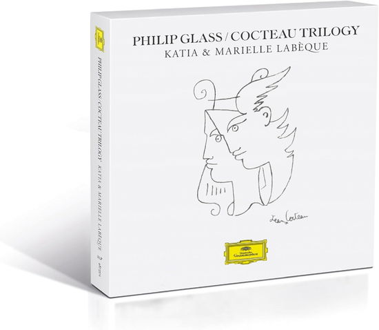 Cover for Katia Labeque &amp; Marielle Labeque · Philip Glass: Cocteau Trilogy (LP) (2024)