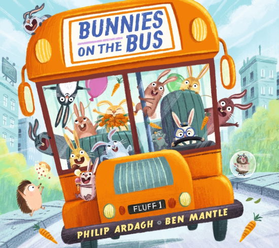 Cover for Philip Ardagh · Bunnies on the Bus (Board book) (2025)