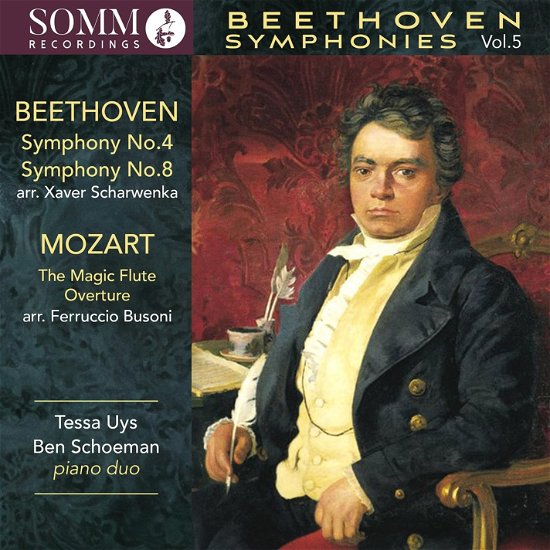 Cover for Uys,Tessa / Schoeman,Ben · Beethoven Symphonies Vol 4 (CD) (2024)