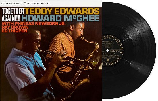 Cover for Teddy Edwards &amp; Howard McGhee · Together Again!!!! (LP) [Contemporary Records Acoustic Sounds Series edition] (2024)