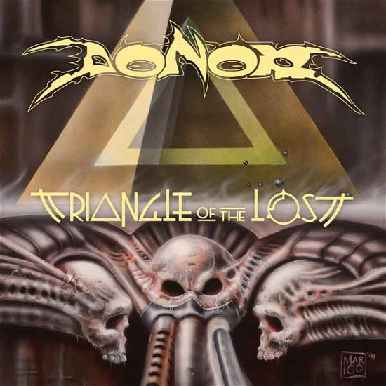 Cover for Donor · Triangle of the Lost (CD) [Deluxe edition] (2024)