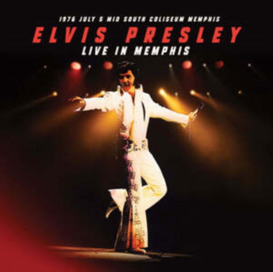 Cover for Elvis Presley · Live In Memphis 1976 (CD) (2025)
