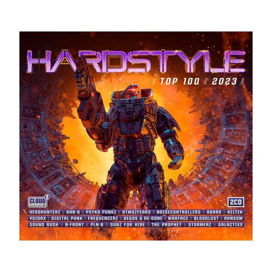 Cover for Hardstyle Top 100 - 2023 (CD) (2023)