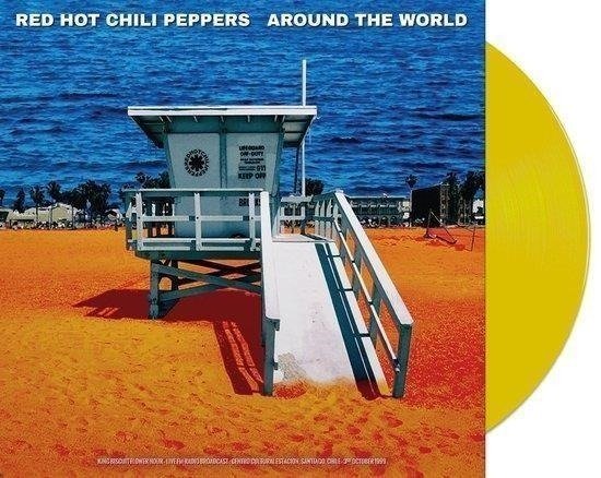 Cover for Red Hot Chili Peppers · Around The World (Yellow Vinyl) (LP) [Limited edition] (2023)