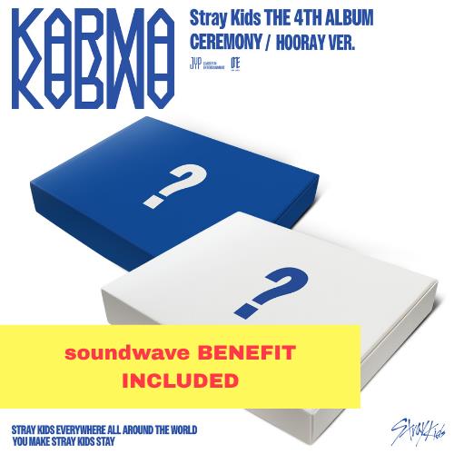 Cover for STRAY KIDS · Karma (CD/Merch) [Bundle with Soundwave POB edition] (2025)