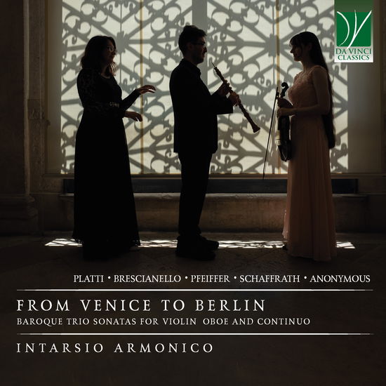 Intarsio Armonico · From Venice to Berlin: Baroque trio sonatas for violin, oboe and continuo (CD) (2024)