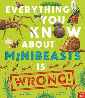 Cover for Dr Nick Crumpton · Everything You Know About Minibeasts is Wrong! - Everything You Know About (Paperback Book) (2025)