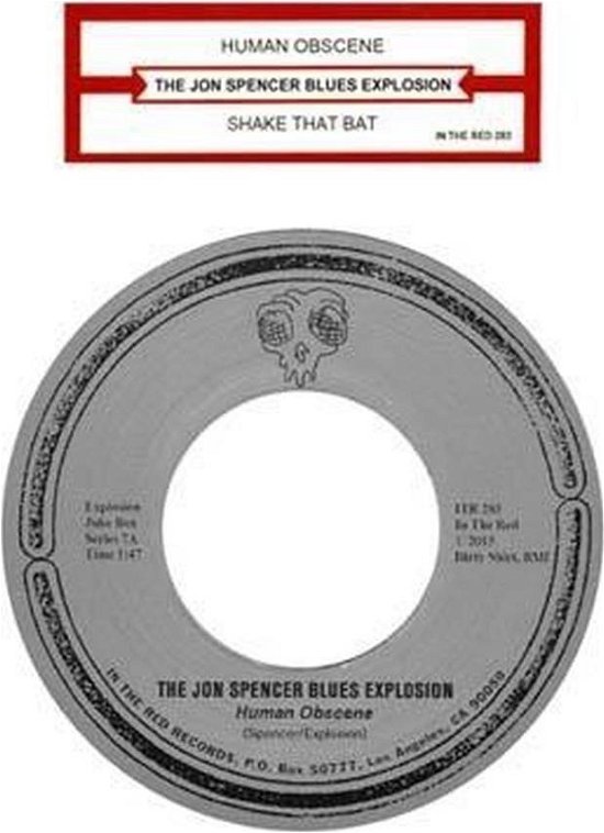 Cover for Jon -Blues Explosion- Spencer · Human Obscene (juke Box #7) (LP) (2015)