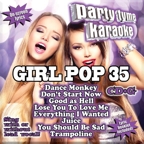 Cover for Party Tyme Karaoke · Girl Pop 35 (CD) (2020)