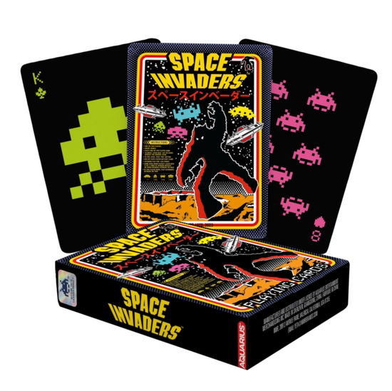 Cover for Space Invaders · Space Invaders Playing Cards (KARTENSPIEL) (2024)