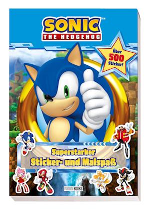 Cover for Panini · Sonic The Hedgehog: Superstarker Sticker - und Malspaß (Book) (2024)