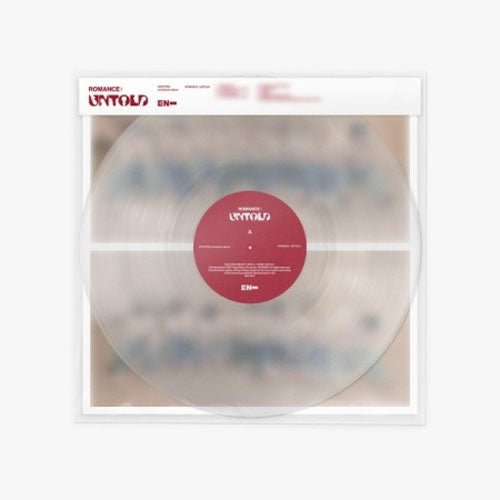 Cover for ENHYPEN · Romance : Untold (LP) [Clear Vinyl edition] (2024)