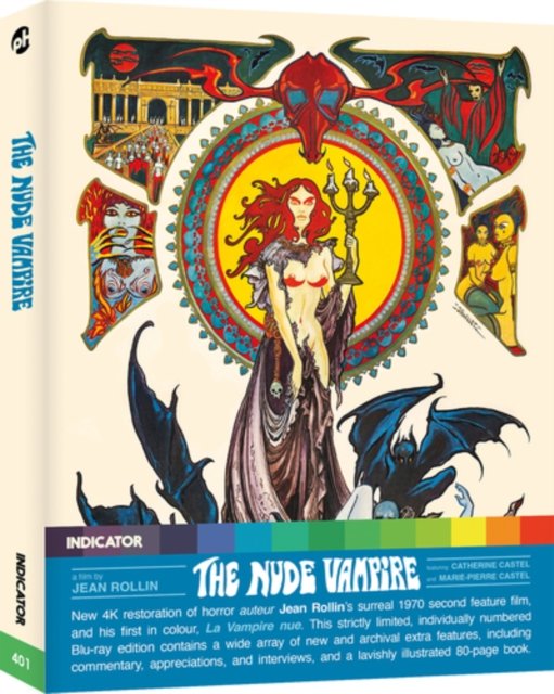 Cover for Jean Rollin · The Nude Vampire (Blu-ray) [Limited edition] (2024)