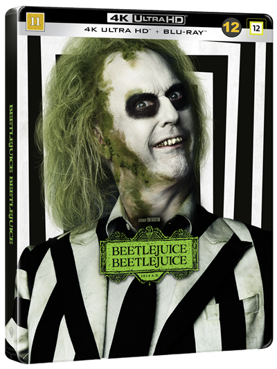 Cover for Beetlejuice, Beetlejuice / Beetlejuice 2 (Steelbook, O-Ring) (4K Ultra HD/BD) [Limited Steelbook edition] (2024)