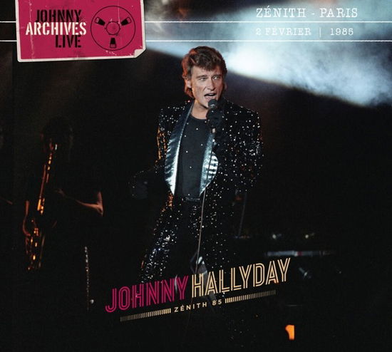 Cover for Johnny Hallyday · Zénith 1985 (CD) [Limited edition] (2024)