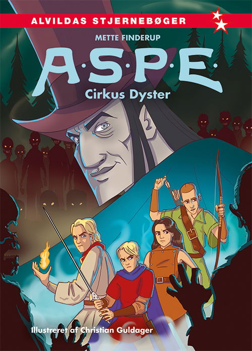 Cover for Mette Finderup · A.S.P.E.: A.S.P.E.: Cirkus Dyster (Bound Book) [1st edition] (2025)