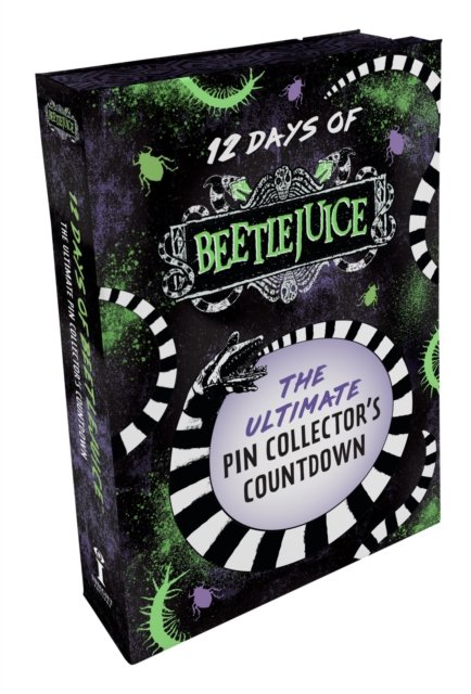 Cover for Insight Editions · 12 Days of Beetlejuice: The Ultimate Pin Collector's Countdown (Calendar) [Proprietary edition] (2024)