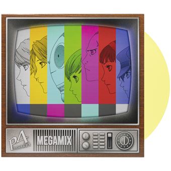 Cover for ATLUS SOUND TEAM · Persona 4 Megamix (LP) [Yellow Vinyl edition] (2025)