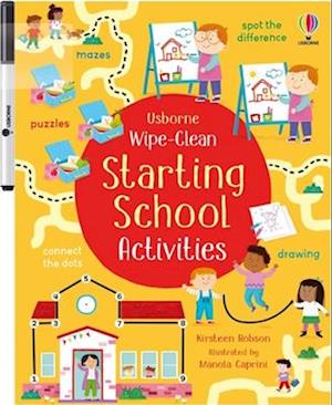 Cover for Kirsteen Robson · Wipe-Clean Starting School Activities (Book) (2025)