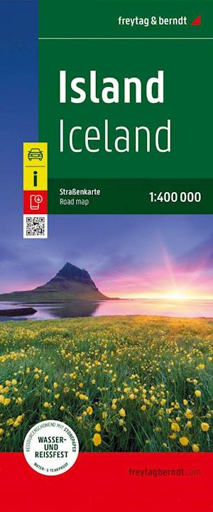 Cover for Freytag &amp; Berndt · Islanda 1:400.000 (Book) (2025)