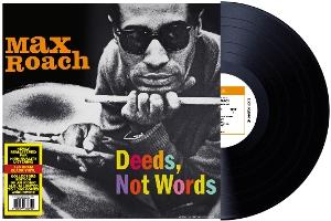 Cover for Max Roach · Deeds, Not Words (LP) (2025)