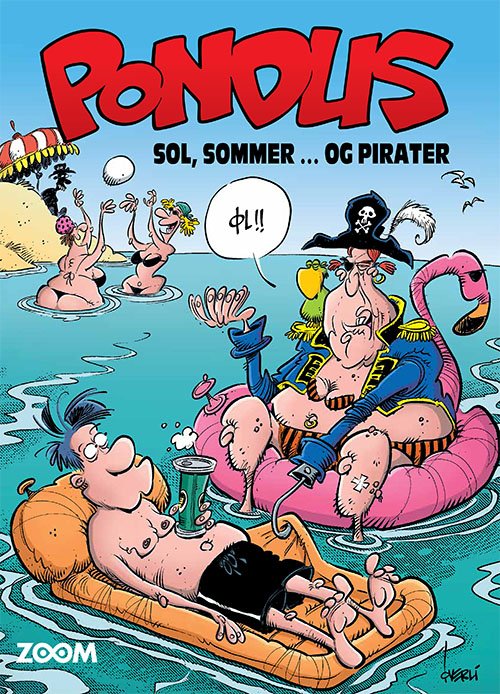 Cover for Frode Øverli · Pondus: Pondus: Sol, sommer ... og pirater (Heftet bok) [1. utgave] (2024)
