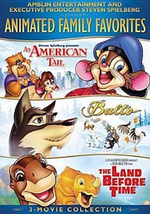 Cover for Animated Family Favorites 3-movie Collection (DVD) (2007)