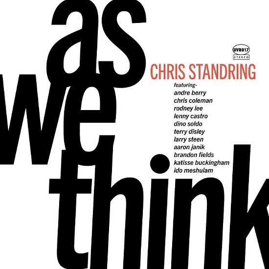 Cover for Chris Standring · As We Think (CD) (2024)