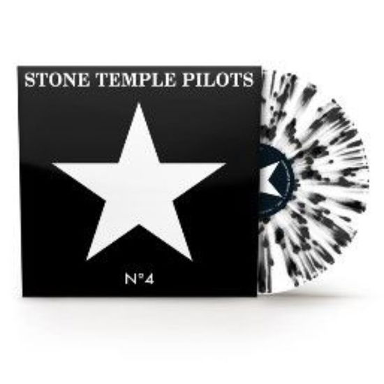 Cover for Stone Temple Pilots · No. 4  [Rocktober 2024] (LP) [Black / White Splatter edition] (2024)