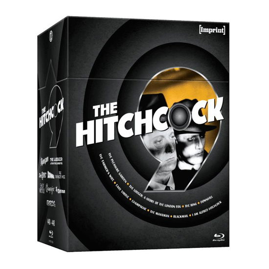 Cover for The Hitchcock Nine (1925 - 1929) - Imprint Collection #440 - 448 (Blu-ray) (2025)