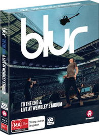 Cover for Blur · Blur 2 Film Coll: to the End / Live at Wembley (Blu-ray) (2025)