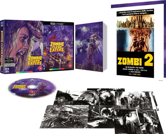 Cover for Zombie Flesh Eaters Limited Edition (4K Ultra HD/BD) (2025)